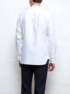 Conduit Classic Shirt Brecon White -Men's Fashion-Oliver Spencer CONDUITCLASSICBRECONWHITE11copy