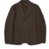 Solms Jacket Sampson Brown -Men's Fashion-Oliver Spencer FlatOSMJ201bSolmsJacketSAM01BROSampsonBrown