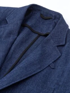 Navy Dubrow Theobald Suit -Men's Fashion-Oliver Spencer FlatOSMJ262eTheobaldJacketDUB01NAVDubrowNavy1
