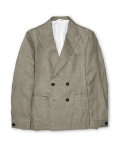 Stone Padworth Double-Breasted Suit -Men's Fashion-Oliver Spencer FlatOSMJ289aDoubleBreastedJacketPAD01STOPadworthStone 5d6acba1 45c3 4b40 ba5d 10c1e5e2a2d5