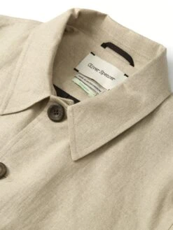 Linfield Bomber Jacket Coney Sand 10 Linfield Bomber Jacket Coney Sand -Men's Fashion-Oliver Spencer FlatOSMJ325cLinfieldBomberJacketCON01SANConeySand1