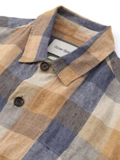 Milford Jacket Todd Multi -Men's Fashion-Oliver Spencer FlatOSMJ351aMilfordJacketTOD01MULToddMulti1