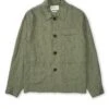 Hythe Jacket Coney Green 2 Hythe Jacket Coney Green -Men's Fashion-Oliver Spencer FlatOSMJ362HytheJacketCON01GRNConeyGreen
