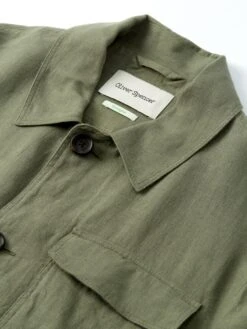 Hythe Jacket Coney Green 10 Hythe Jacket Coney Green -Men's Fashion-Oliver Spencer FlatOSMJ362HytheJacketCON01GRNConeyGreen1