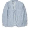 Wyndhams Jacket Drescher Blue -Men's Fashion-Oliver Spencer FlatOSMJ363WyndhamsJacketDRE01BLUDrescherBlue