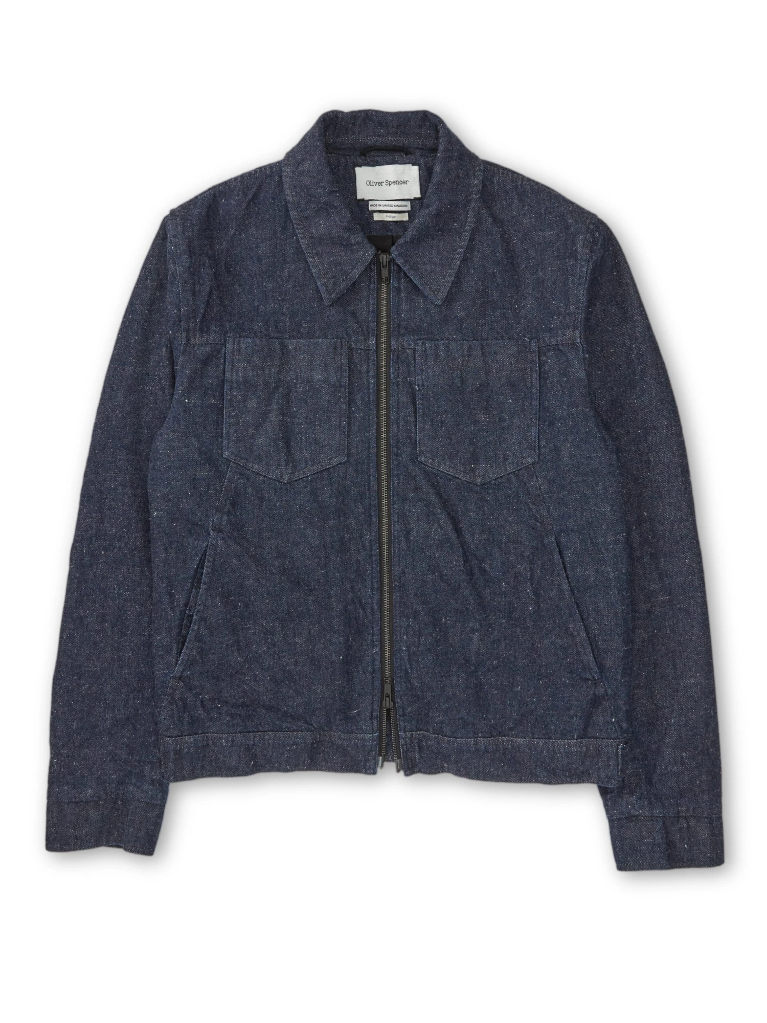 Norton Jacket Burnham Denim Indigo Blue 3 Norton Jacket Burnham Denim Indigo Blue