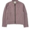 Norton Jacket Coney Mauve -Men's Fashion-Oliver Spencer FlatOSMJ364NortonJacketCON01MAUConeyMauve