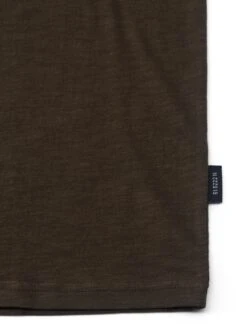 Conduit T-Shirt Hawley Dark Brown 11 Conduit T-Shirt Hawley Dark Brown -Men's Fashion-Oliver Spencer FlatOSMK580ConduitTShirtHAW01DABHawleyDarkBrown2