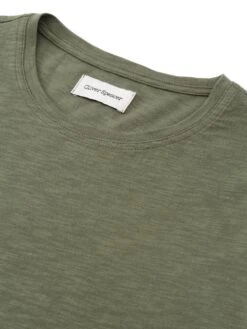 Conduit T-Shirt Hawley Green 10 Conduit T-Shirt Hawley Green -Men's Fashion-Oliver Spencer FlatOSMK580ConduitTShirtHAW01GRNHawleyGreen1