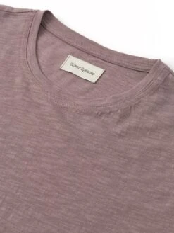 Conduit T-Shirt Hawley Mauve 10 Conduit T-Shirt Hawley Mauve -Men's Fashion-Oliver Spencer FlatOSMK580ConduitTShirtHAW01MAUHawleyMauve1