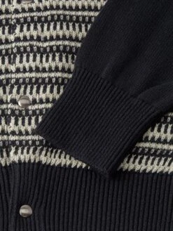 Roxwell Knitted Jacket Riverton Navy 11 Roxwell Knitted Jacket Riverton Navy -Men's Fashion-Oliver Spencer FlatOSMK619aRoxwellKnittedJacketRIV01NAVRivertonNavy2