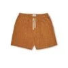 Weston Jersey Shorts Haywood Ochre -Men's Fashion-Oliver Spencer FlatOSMK627WestonJerseyShortsHaywardOchre