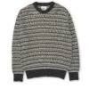 Blenheim Jumper Riverton Navy -Men's Fashion-Oliver Spencer FlatOSMK637dBlenheimJumperRIV01NAVRivertonNavy
