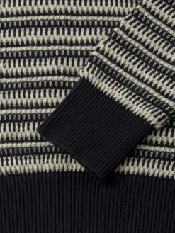 Blenheim Jumper Riverton Navy -Men's Fashion-Oliver Spencer FlatOSMK637dBlenheimJumperRIV01NAVRivertonNavy2