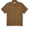 Ashby Short Sleeve Jersey Shirt Barton Tobacco Brown