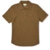 Austell Short Sleeve Polo Shirt Barton Tobacco Brown