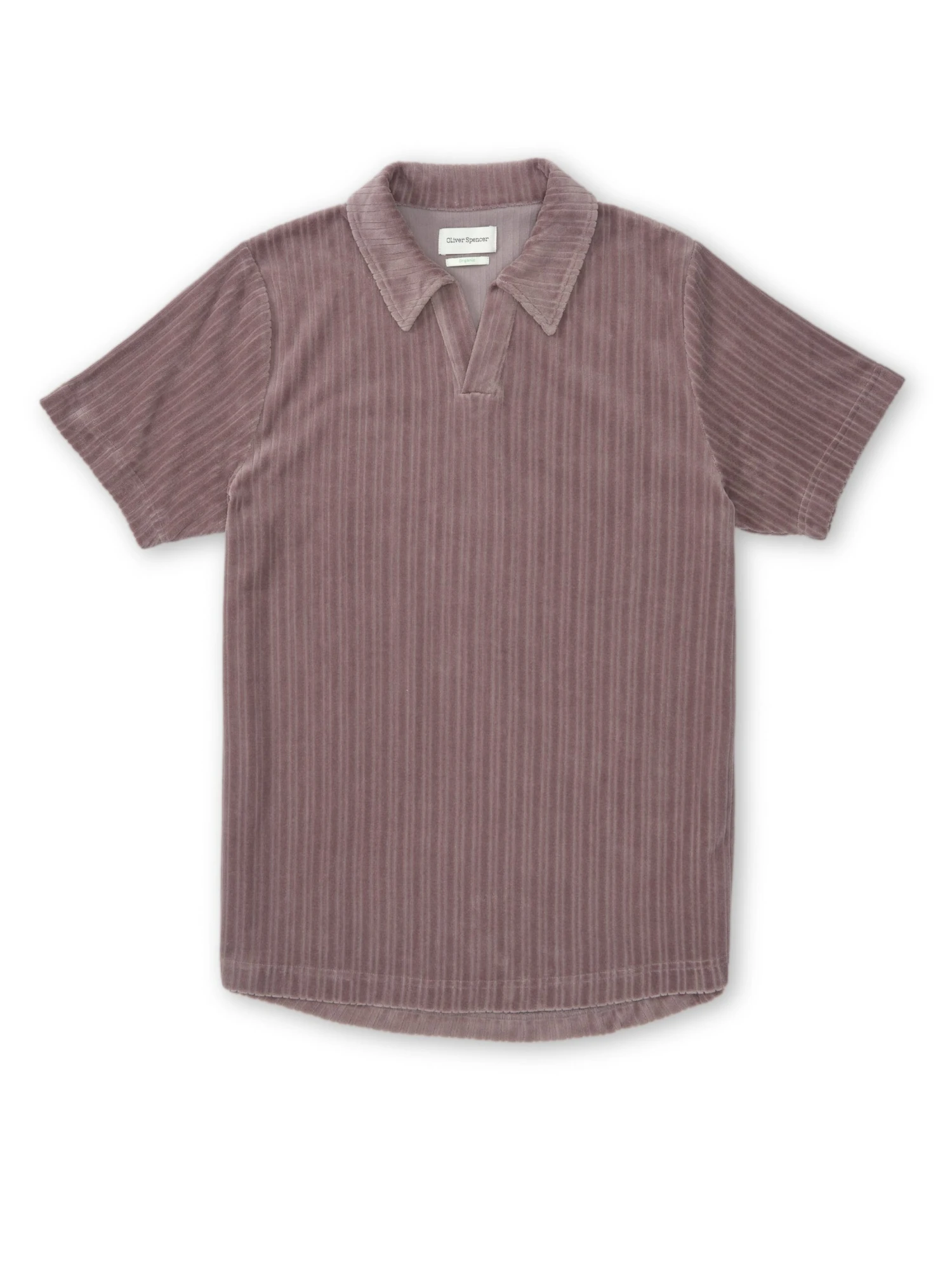 Austell Short Sleeve Polo Shirt Willow Mauve