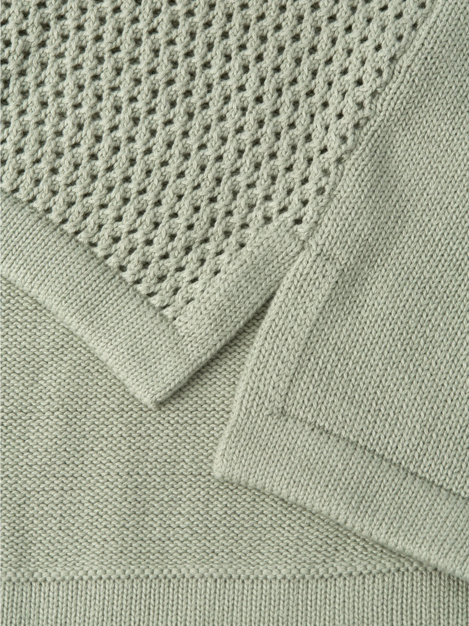Short Sleeve Mawes Knitted Shirt Tamar Pale Green 6 Short Sleeve Mawes Knitted Shirt Tamar Pale Green - Image 4