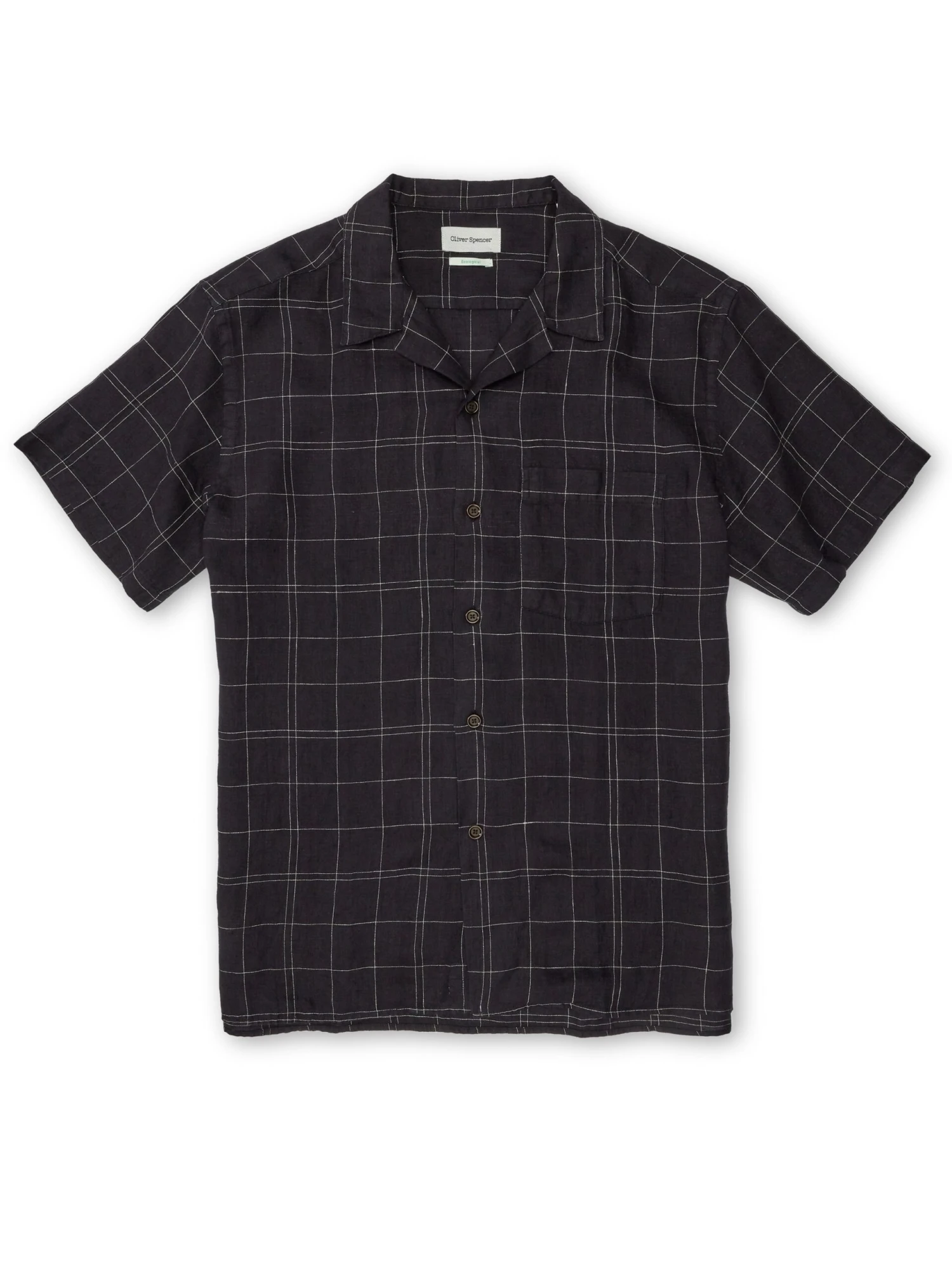 Havana Short Sleeve Shirt Frankel Black 3 Havana Short Sleeve Shirt Frankel Black