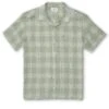 Havana Short Sleeve Shirt Kemsley Green 2 Havana Short Sleeve Shirt Kemsley Green -Men's Fashion-Oliver Spencer FlatOSMS156cHavanaShortSleeveShirtKEM01GREKemsleyGreen