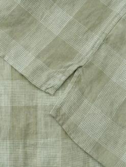 Havana Short Sleeve Shirt Kemsley Green -Men's Fashion-Oliver Spencer FlatOSMS156cHavanaShortSleeveShirtKEM01GREKemsleyGreen2