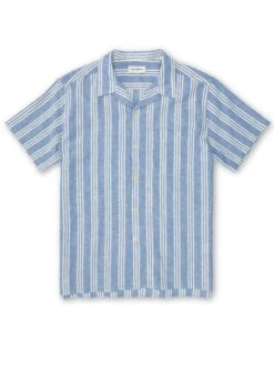 Havana Short Sleeve Shirt Singer Blue
