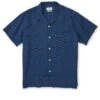 Havana Short Sleeve Shirt Lawes Navy -Men's Fashion-Oliver Spencer FlatOSMS156eHavanaShortSleeveShirtLAW01NAVLawesNavy