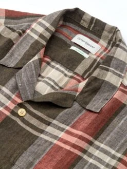 Havana Short Sleeve Shirt Northfield Black 10 Havana Short Sleeve Shirt Northfield Black -Men's Fashion-Oliver Spencer FlatOSMS156eHavanaShortSleeveShirtNOR01BLKNorthfieldBlack4