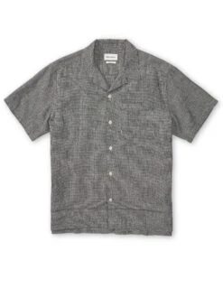 Havana Short Sleeve Shirt Rackfield Black/White