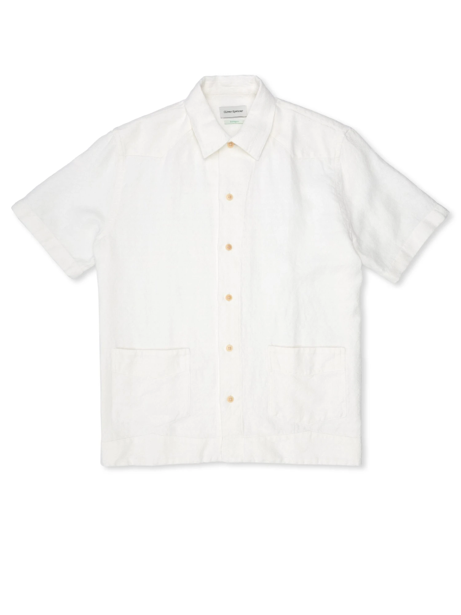 Cuban Short Sleeve Shirt Medley White 3 Cuban Short Sleeve Shirt Medley White