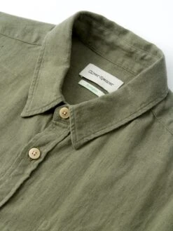 New York Special Shirt Coney Green 10 New York Special Shirt Coney Green -Men's Fashion-Oliver Spencer FlatOSMS200dNewYorkSpecialShirtCON01GRNConeyGreen1