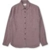 New York Special Shirt Coney Mauve 2 New York Special Shirt Coney Mauve -Men's Fashion-Oliver Spencer FlatOSMS200dNewYorkSpecialShirtCON01MAUConeyMauve
