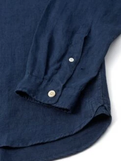 New York Special Shirt Coney Navy -Men's Fashion-Oliver Spencer FlatOSMS200dNewYorkSpecialShirtCON01NAVConeyNavy2