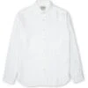 Conduit Classic Shirt Quincy White -Men's Fashion-Oliver Spencer FlatOSMS304ConduitClassicShirtQUI01WHIQuincyWhite