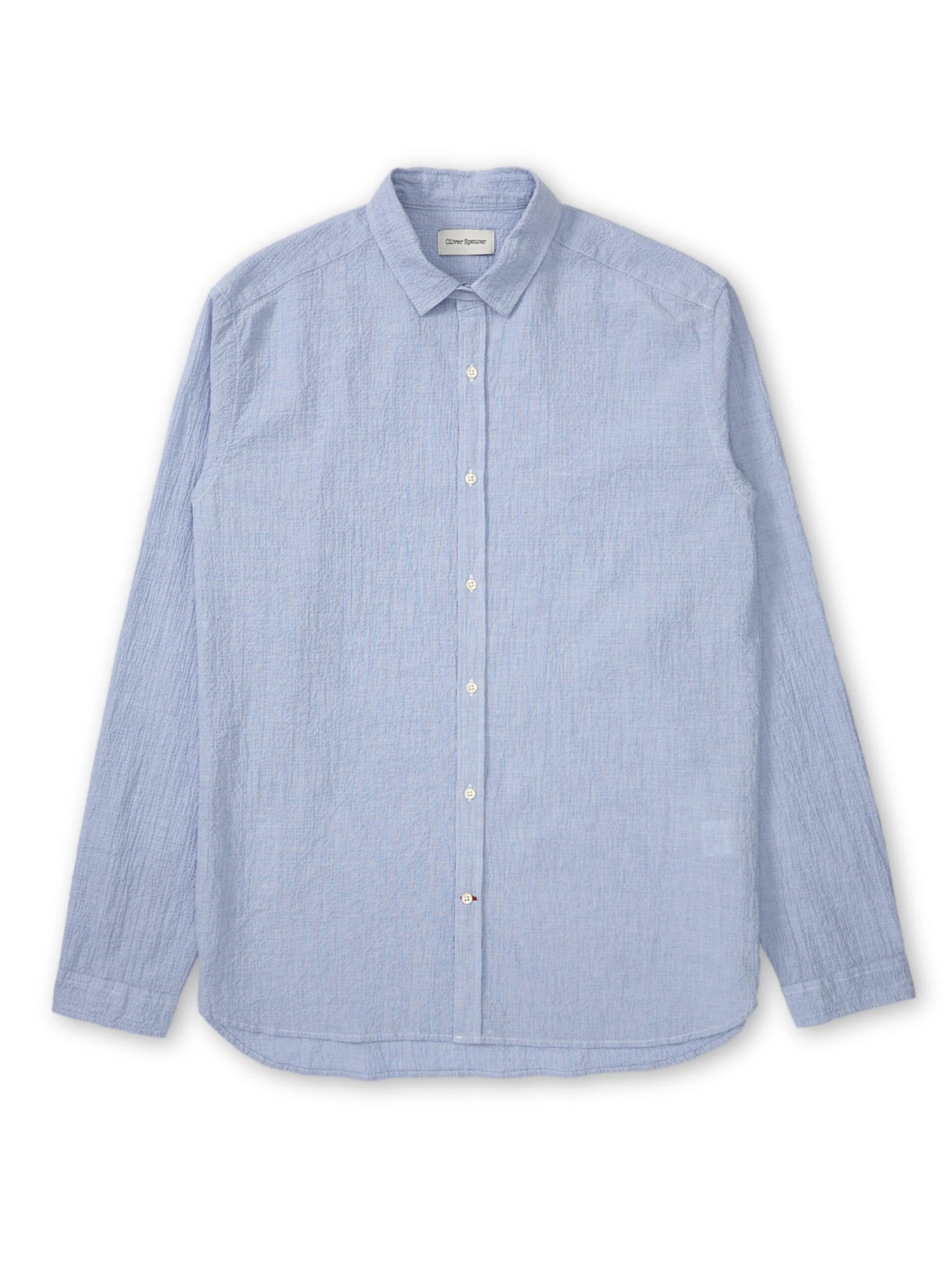 Clerkenwell Tab Shirt Hughes Blue 3 Clerkenwell Tab Shirt Hughes Blue