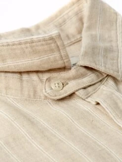 Clerkenwell Tab Shirt Randal Cream 10 Clerkenwell Tab Shirt Randal Cream -Men's Fashion-Oliver Spencer FlatOSMS66aClerkenwellTabShirtRAN01CRERandalCream4