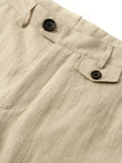 Fishtail Trousers Coney Sand -Men's Fashion-Oliver Spencer FlatOSMT20dFishtailTrousersCON01SANConeySand1