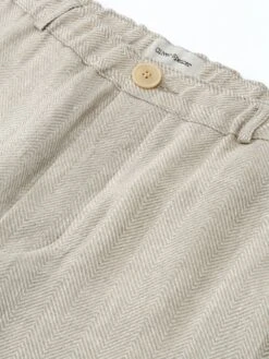 Drawstring Trousers Davidson Sand -Men's Fashion-Oliver Spencer FlatOSMT48cDrawstringTrouserDAV01SANDavidsonSand1