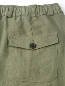 Drawstring Trousers Coney Green 15 Drawstring Trousers Coney Green -Men's Fashion-Oliver Spencer FlatOSMT48cDrawstringTrousersCON01GRNConeyGreen3