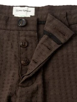 Judo Trousers Sampson Brown -Men's Fashion-Oliver Spencer FlatOSMT49iJudoTrousersSAM01BROSampsonBrown2