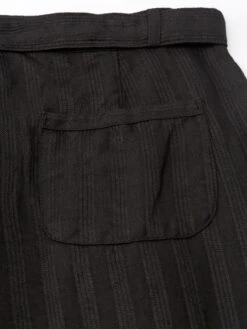 Belted Trousers Arnold Black -Men's Fashion-Oliver Spencer FlatOSMT66aBeltedTrousersARN01BLKArnoldBlack3