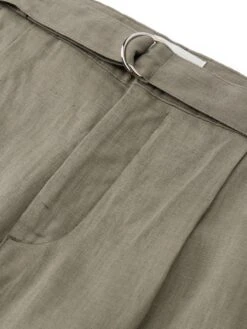 Belted Trousers Padworth Stone 13 Belted Trousers Padworth Stone -Men's Fashion-Oliver Spencer FlatOSMT66aBeltedTrousersPAD01STOPadworthStone1