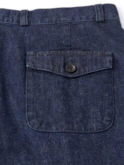 Morton Pleated Trousers Burnham Denim Indigo Blue 15 Morton Pleated Trousers Burnham Denim Indigo Blue -Men's Fashion-Oliver Spencer FlatOSMT68MortonTrousersBUR01INBBurnhamIndigoBlue3