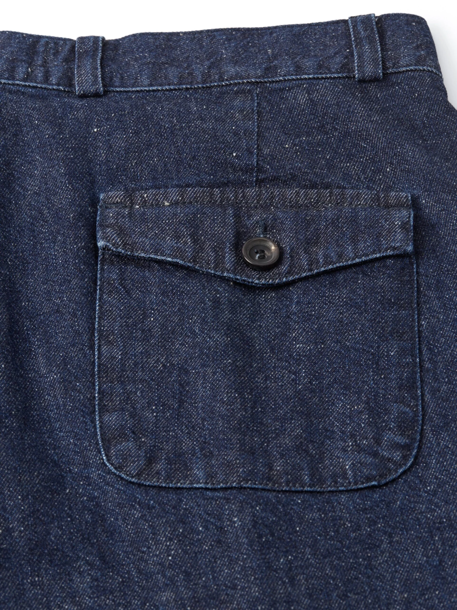 Morton Pleated Trousers Burnham Denim Indigo Blue 8 Morton Pleated Trousers Burnham Denim Indigo Blue - Image 6