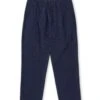 Morton Pleated Trousers Faye Indigo Blue -Men's Fashion-Oliver Spencer FlatOSMT68MortonTrousersFAY01INBFayeIndigoBlue