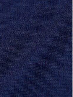 Grandad Shirt Kildale Indigo Rinse -Men's Fashion-Oliver Spencer KildaleIndigoRinse