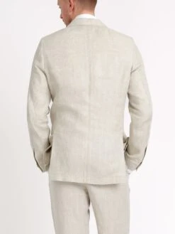 Sand Davidson Double-Breasted Suit -Men's Fashion-Oliver Spencer ModelOSMJ289aDoubleBreastedJacketDAV01SANDavidsonSand7copy 5b6f8df3 a904 44d5 85f0 b7f65ca00fec
