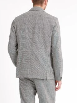 Mansfield Jacket Rackfield Black/White -Men's Fashion-Oliver Spencer ModelOSMJ352MansfieldJacketRAC01BLWRackfieldBlackWhite1copy Softness