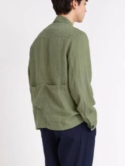 Hythe Jacket Coney Green 13 Hythe Jacket Coney Green -Men's Fashion-Oliver Spencer ModelOSMJ362HytheJacketCON01GRNConeyGreen80copy