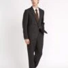 Black Arnold Wyndhams Suit -Men's Fashion-Oliver Spencer ModelOSMJ363WyndhamsJacketARN01BLKArnoldBlack1